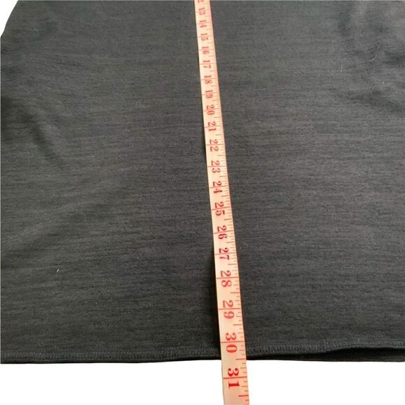 WILFRED FREE Rayon Poly Spandex Blend Knit Mini Dress / Tunic w/Pockets Sz XS - Picture 6 of 10